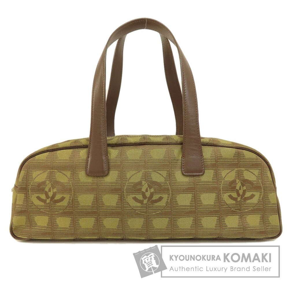 Chanel Travel Boston Handbag Jacquard